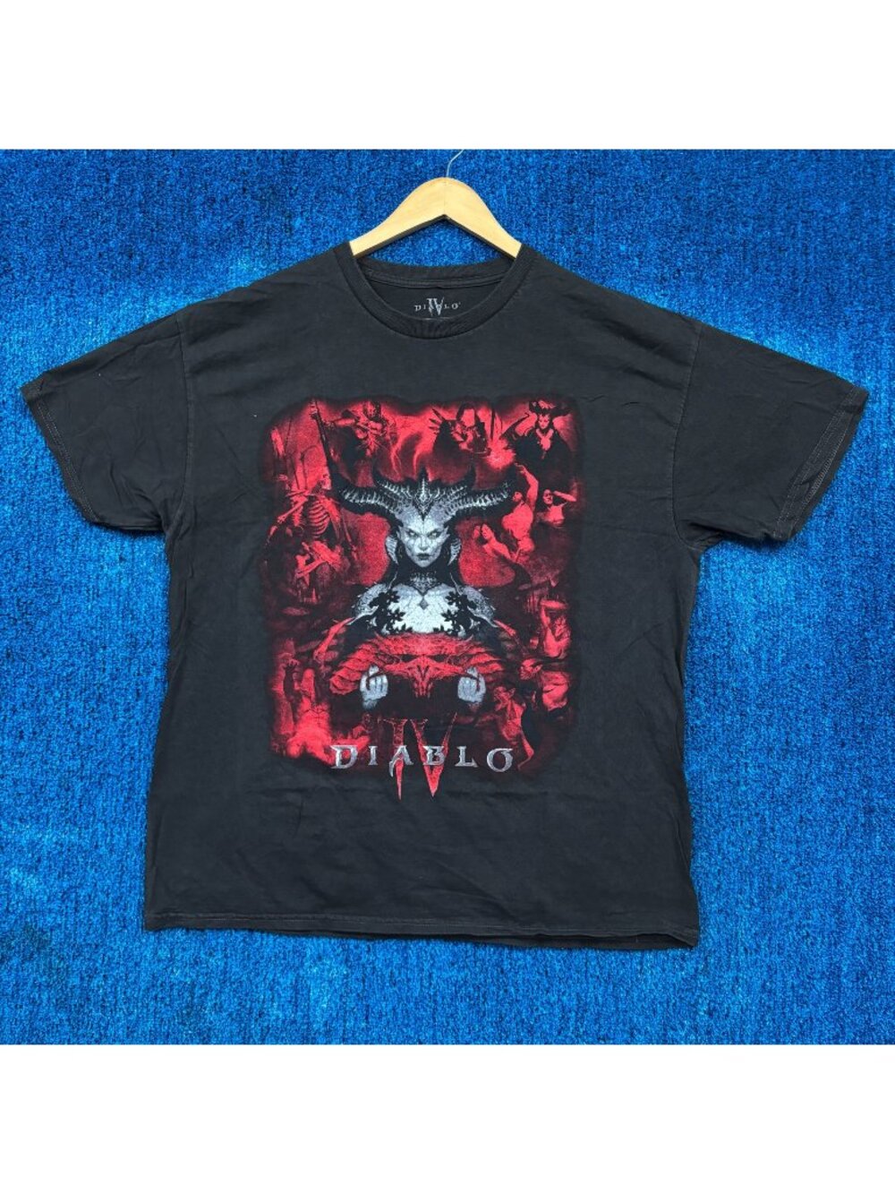 Diablo IV Graphic T-Shirt Size Large